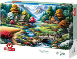 Art Puzzle Пъзел Art Puzzle от 260 части - Цветни поля (40266)