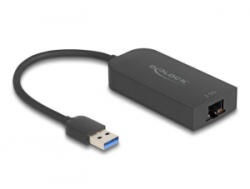 Delock USB 3.0 2.5 Gigabit LAN adapter fekete (66045)