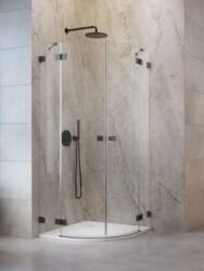 Radaway Essenza Pro Brushed GunMetal PDD íves szálcsiszolt fegyvermetál zuhanykabin 90B+100J (10095090-92-01L+10095100-92-01R)