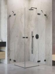 Radaway Essenza Pro Brushed GunMetal KDD szögletes szálcsiszolt fegyvermetál zuhanykabin 90B+100J (10096090-92-01L+10096100-92-01R)