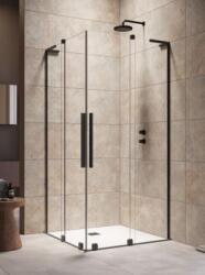 Radaway Furo SL Black KDD szögletes fekete zuhanykabin 80B+120J (10305080-54-01L+10305120-54-01R)