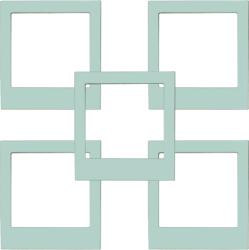 AKYTA Rama magnetica square verde pentru poze Fujifilm Instax, 5 bucati (0739113412485)