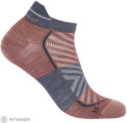 icebreaker Merino Run+ Ultralight Micro zokni, carob/graphite (L)