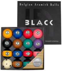 Set de bile Tournament "Duramith" Pro Cup TV Black 57, 2mm (061110-bk)
