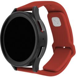 Fixed Rögzített - Szilikon Sportos Szíj Készlet 20mm - Samsung Galaxy Watch 4/5/Active 2, Huawei Watch GT 3 (42mm)/GT 3 Pro (43mm) - Piros