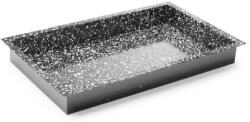 HENDI Tava HENDI Gastronorm, CONVECTOMAT, rezistenta la caldura pana la 300degC, rezistenta la cuptor, acoperire antiaderenta, cu margine ridicata, GN 1/1, 530x325x(H) 60mm, otel emailat (890233)