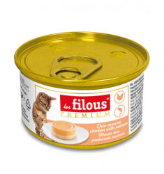 Les Filous Hrana umeda pentru pisici Les Filous, Mousse de pui si somon, 6 x 85g (2120016)