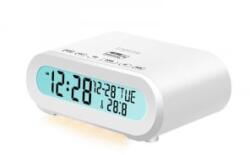 LogiLink rádiós ébresztőóra fehér (SC0121W) (SC0121W)
