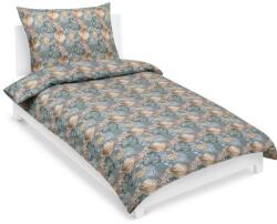 BellaTEX pamut, 90 / 819, monstera és rózsa, 140 × 200 cm, 70 × 90 cm (12271)