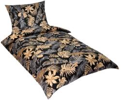 BELLATEX pamut - 140 × 220 cm, 70 × 90 cm - monstera (5983)