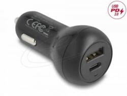 Delock autós töltő USB Type-C PD 3.0 és USB Type-A 32 W (64329)