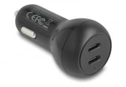 Delock autós töltő 2 x USB Type-C PD 3.0 40 W (64330)