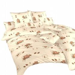 DADKA VRACOV Ibisek pamut, 140 × 200, 70 × 90 cm, banán