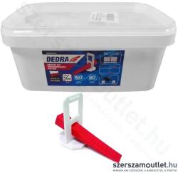 DEDRA Csempe szintező készlet 100db klipsz + 50db ék vödörben 3l (DED02P111) (DED02P111)
