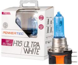 m-tech PTZUWH15-DUO Powertec Ultra White H15 izzó 12V DUO fényszóró izzó