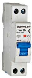 Schrack Siguranta automata 4, 5kA, C6A, 1P+N Schrack (AM417506)