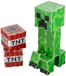 Paladone Figurină Paladone Games: Minecraft - Creeper Construction Kit, 21 cm (PP13952MCF) Figurina