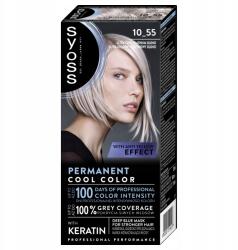 Syoss Permanent Tartós Hajfesték 10-55 Ultra Cool Platina Szőke