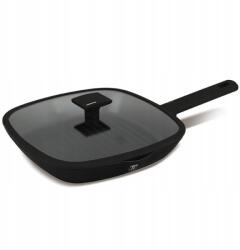 Berlinger Haus Grill serpenyő fedővel 28 cm Matte Black Collection (BH-8184)