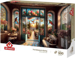 Art Puzzle Puzzle Art Puzzle din 500 piese - Drumul spre primăvară (40503) Puzzle