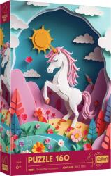 Trefl Trefl, 40 Years, Paper Art: Unicorn, puzzle, 160 piese