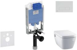 Ideal Standard ProSys - Falra szerelhető szett, zuhanyzó WC és ülőkés TECEone, gombok Oleas M2, perem nélküli, SoftClose, fehér ProSys80M SP127 (ProSys80M SP127)