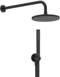 Ideal Standard Idealrain - Zuhanyszett csaptelep nélkül, átmérő 20 cm, matt fekete BD389XG (BD389XG)