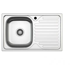 Zilan Chiuveta din Inox, Blat cu Picurator Stanga, Dimensiune 43.5 x 76 cm, Zilan (ZLN-ZLN9188) Chiuveta