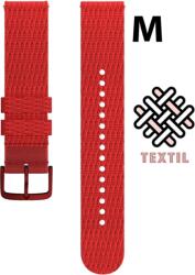 POLAR Quick 20mm Red Textil óraszíj Medium méret