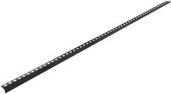 Balneo vágható inox lejtést beállító léc 120 cm, balos/matt fekete D0101020210-1 (D0101020210-1)