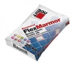 Baumit Mortar Adeziv Flexibil Alb Baumacol Flexmarmor 25Kg / Palet 54 Saci