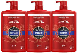 Old Spice Tusfürdő Captain 3x1000 ml