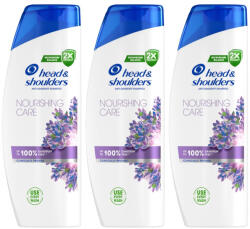 Head & Shoulders Nourishing Care korpásodás elleni Sampon (3x400 ml)