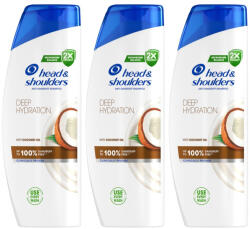 Head & Shoulders Mélyhidratáló korpásodás elleni Sampon 3x400 ml
