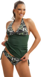 CARIB Jungle kétrészes tankini-zöld-XL (445-43-XL)