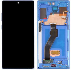 NBA001LCD10112002766229241 Samsung Galaxy NOTE10 Plus / NOTE10 Plus 5G OEM LCD kijelző érintővel Kék kerettel, előlap (NBA001LCD10112002766229241)