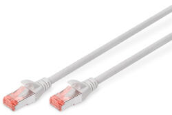 ASSMANN CAT6 S-FTP Patch Cable 0, 5m Grey
