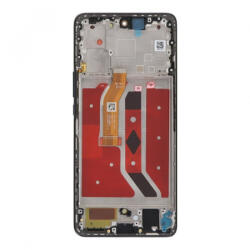 Huawei Honor Magic6 Lite 5G (2023) ALI-NX1, ALI-NX3 előlap keret, lcd kijelző és érintőpanel, fekete (Same size OLED)