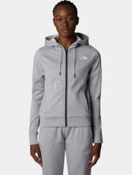 The North Face W Reaxion Fleece F/Z Hoodie női kapucnis pulóver M szürke