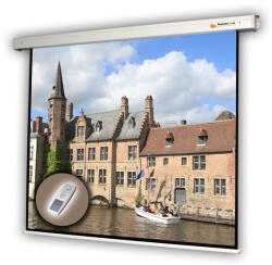 Funscreen Motor 16: 9 135cm×240cm motoros fali vetítővászon - ipkameradiszkont