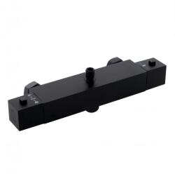 Erga Therm, falra szerelhető termosztatikus zuhanycsaptelep 150mm, fekete matt, ERG-YKA-BW. GB-THERM-BLK (ERG-YKA-BW.GB-THERM-BLK)