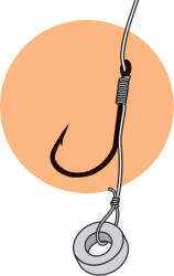 JAXON method feeder pe line hooks 12 0, 12mm (HY-MFT12) - nextfish