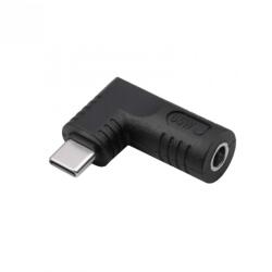 Akyga Adaptor USB type C la DC 4.8 x 1.7mm 65W T-M, Akyga AK-ND-D10 (AK-ND-D10)