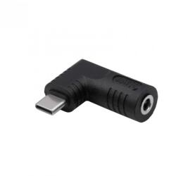 Akyga Adaptor USB type C la DC 4.0 x 1.7mm 65W T-M, Akyga AK-ND-D11 (AK-ND-D11)