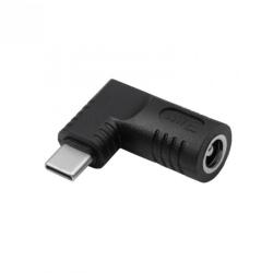 Akyga Adaptor USB type C la DC 6.3 x 3.0mm 65W T-M, Akyga AK-ND-D05 (AK-ND-D05)