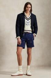 Ralph Lauren pamut rövidnadrág sötétkék, férfi, 710963496 - sötétkék 32