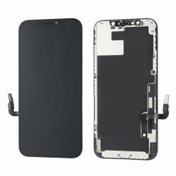 Apple iPhone 14 Plus, LCD kijelző érintőplexivel, fekete (SOFT OLED) IC CSERE TÁMOGATÁSSAL