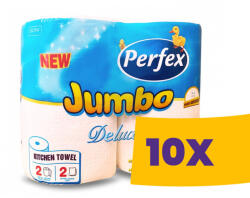 Perfex Jumbo Deluxe törlőpapír 2 tekercses (Karton - 10 csg) (KPE0026)