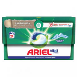 Ariel Active mosókapszula fehér ruhákhoz 24 db-os
