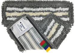 Qleanup Három komponensű zsebes/füles mikroszálas felmosó mop (43x14 cm) - QLEANUP TFMPS